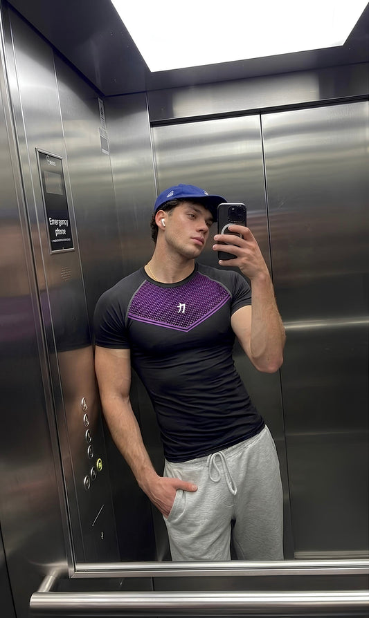 Drax Obsidian Voilet Compression Tshirt