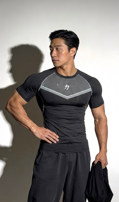 Drax Half Sleeve Compression Tshirt