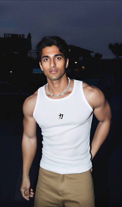 Holy Heaven Ribbed Vest