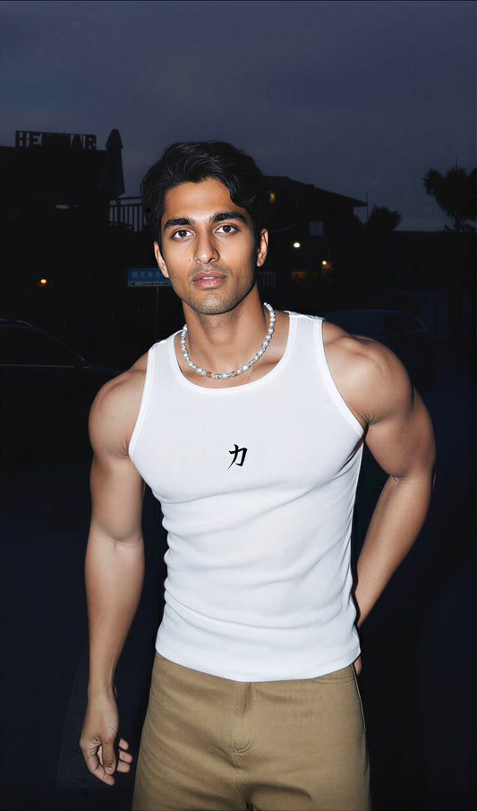 Holy Heaven Ribbed Vest