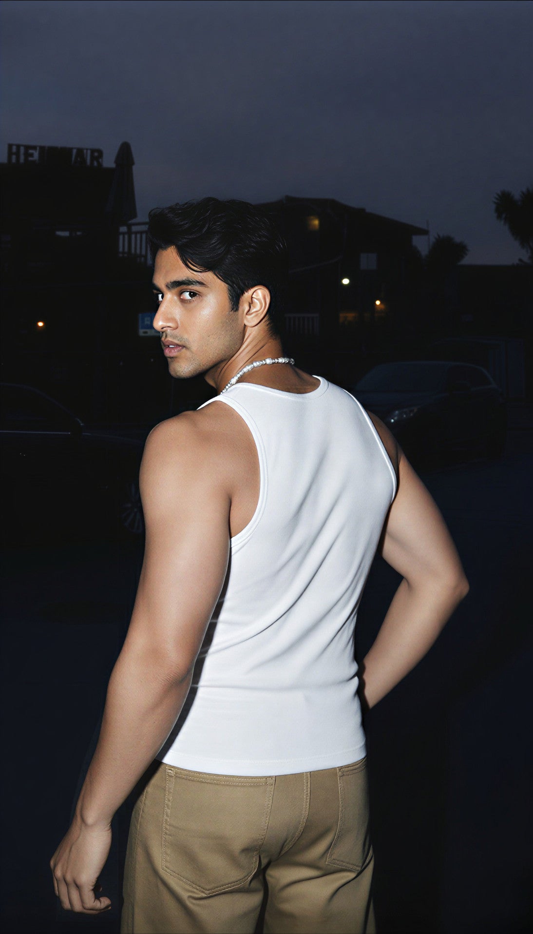 Holy Heaven Ribbed Vest